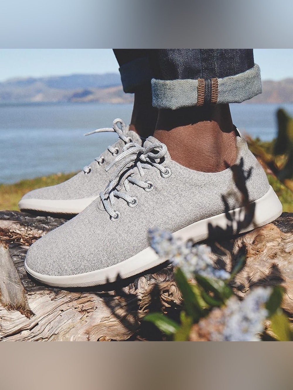 Allbirds light Gray Wool Lace-Up Sneakers